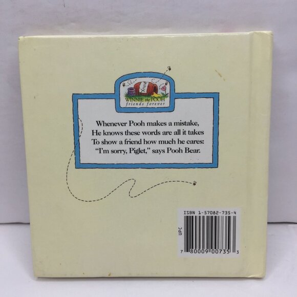 Lot 3 Kid Books Curious George Candy Game Pooh I'm Sorry Very Hungry Caterpillar - Picture 12 of 16